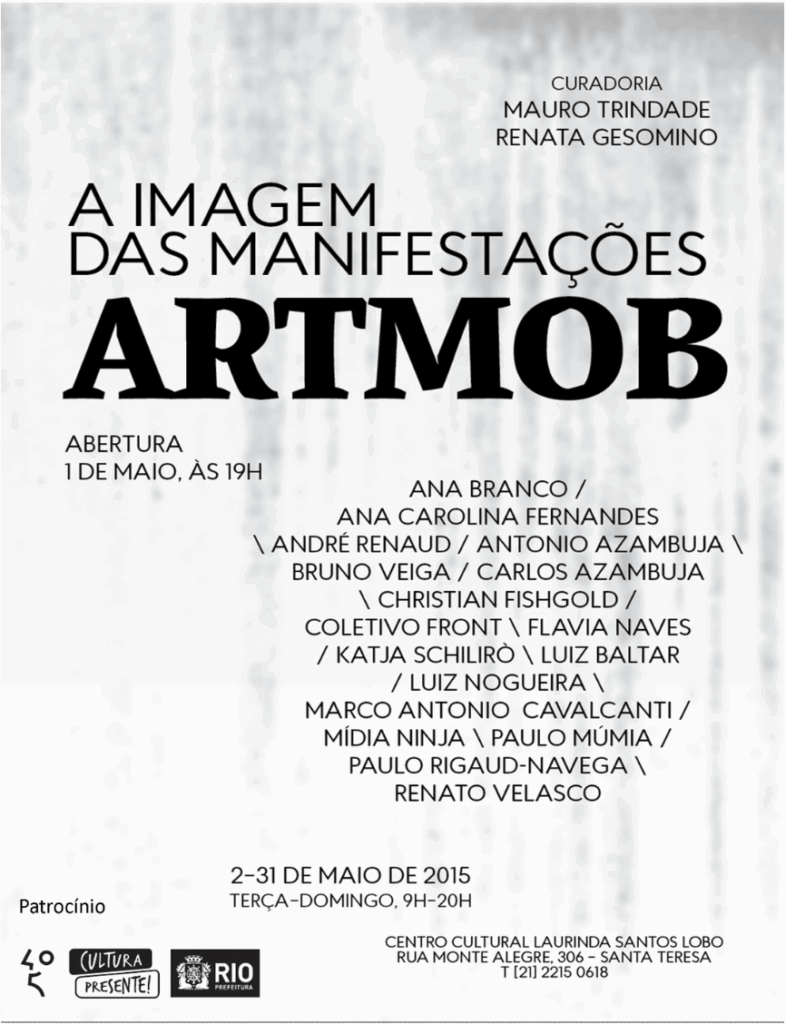 ARTMOB – A imagem das manifestações 01.05.2015